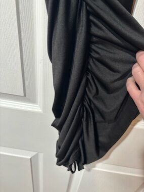 SHEIN Black Scoop Neck Dress